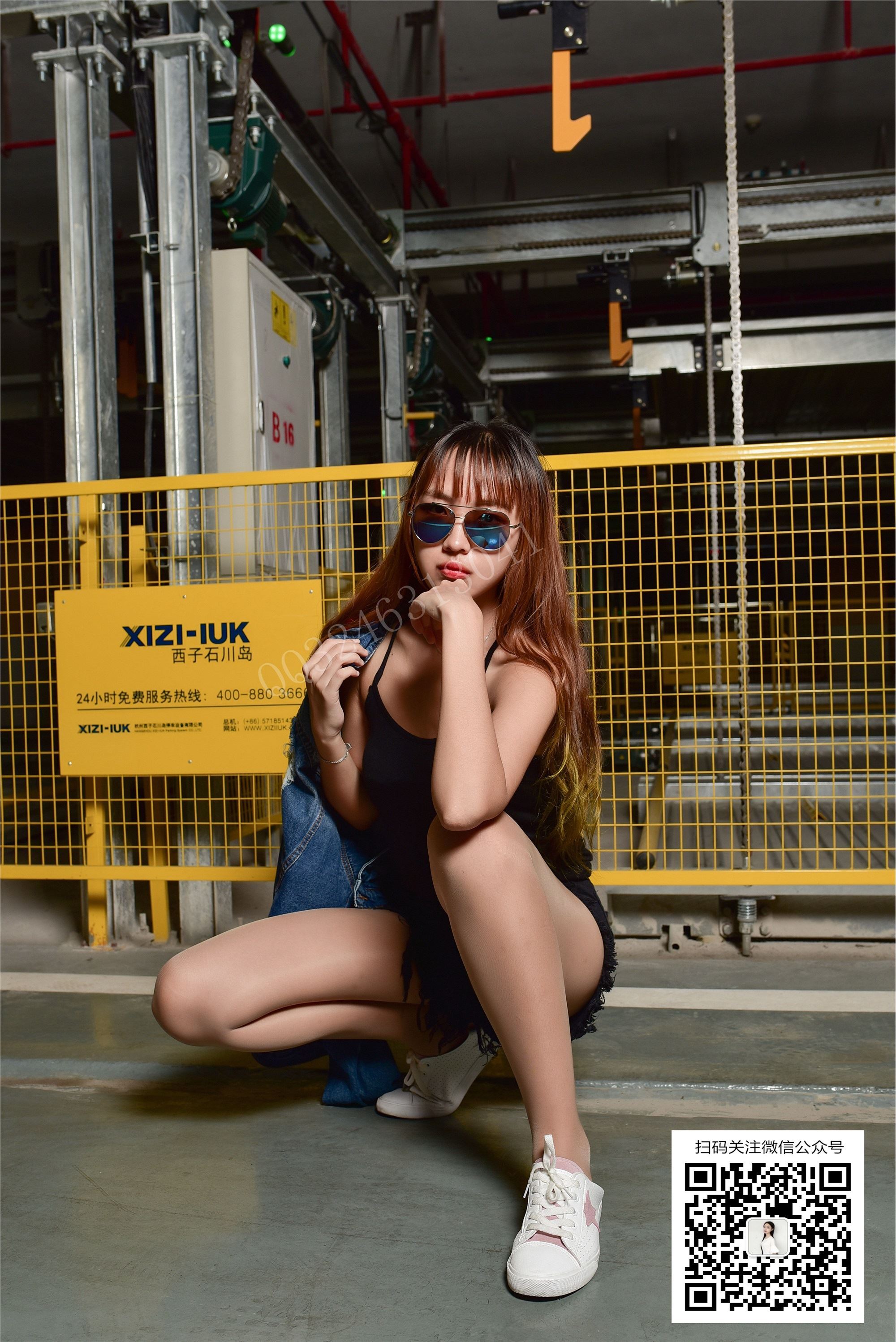 Da Sheng model shot No.080 small Rui underground garage Mei Si